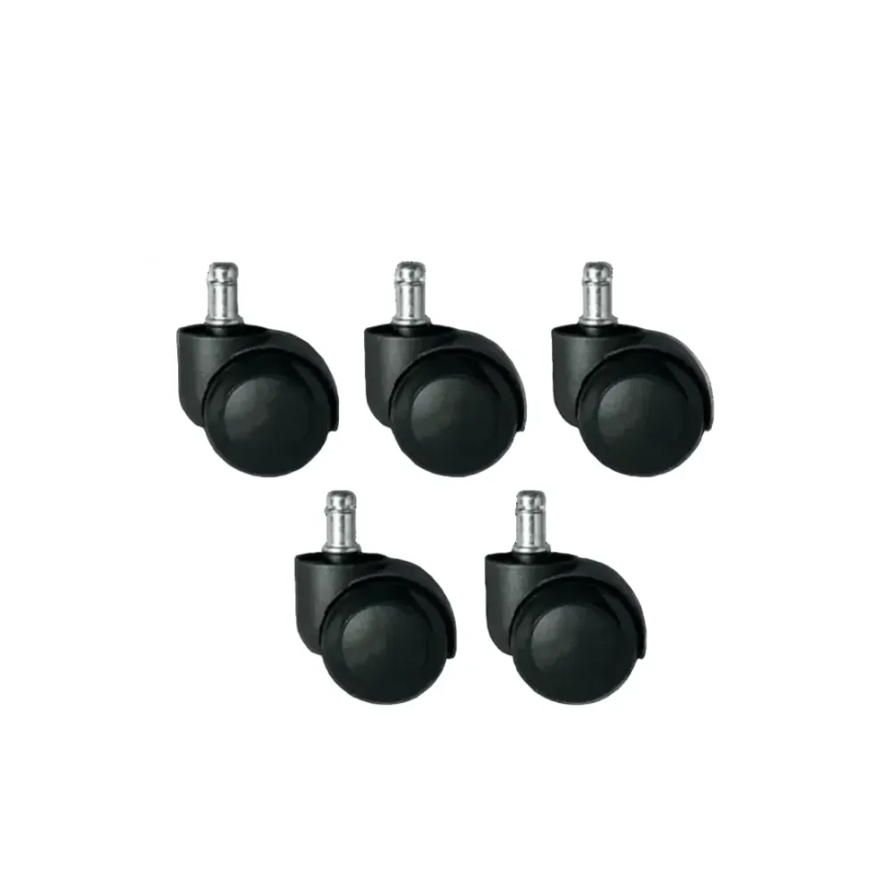 Kotačići za uredske stolice za tvrde podove (set od 5) | Tihi i prijazni podu | Lula od 11 mm | Skater stil