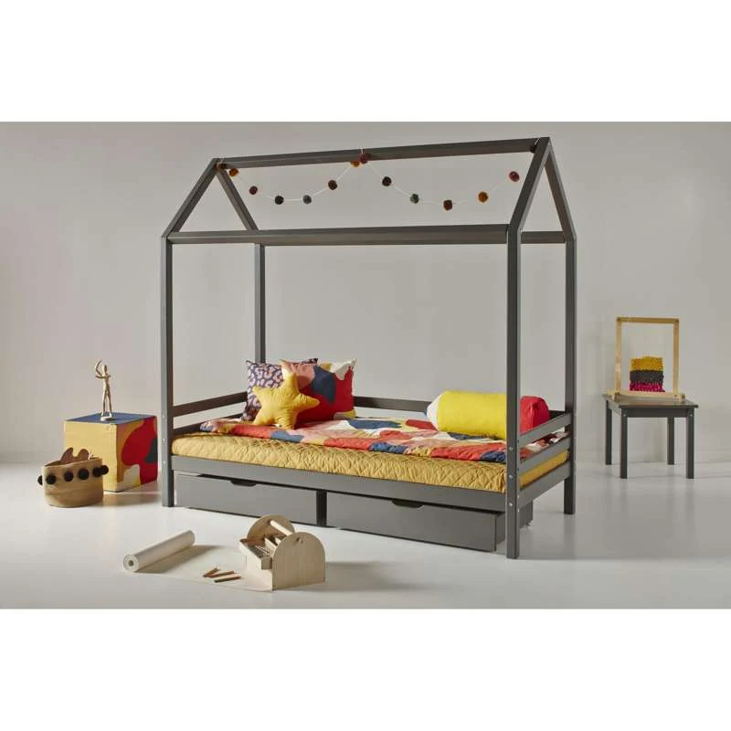 Hoppekids ECO Dream - Husseng - 90x200cm - Dimljeni biser