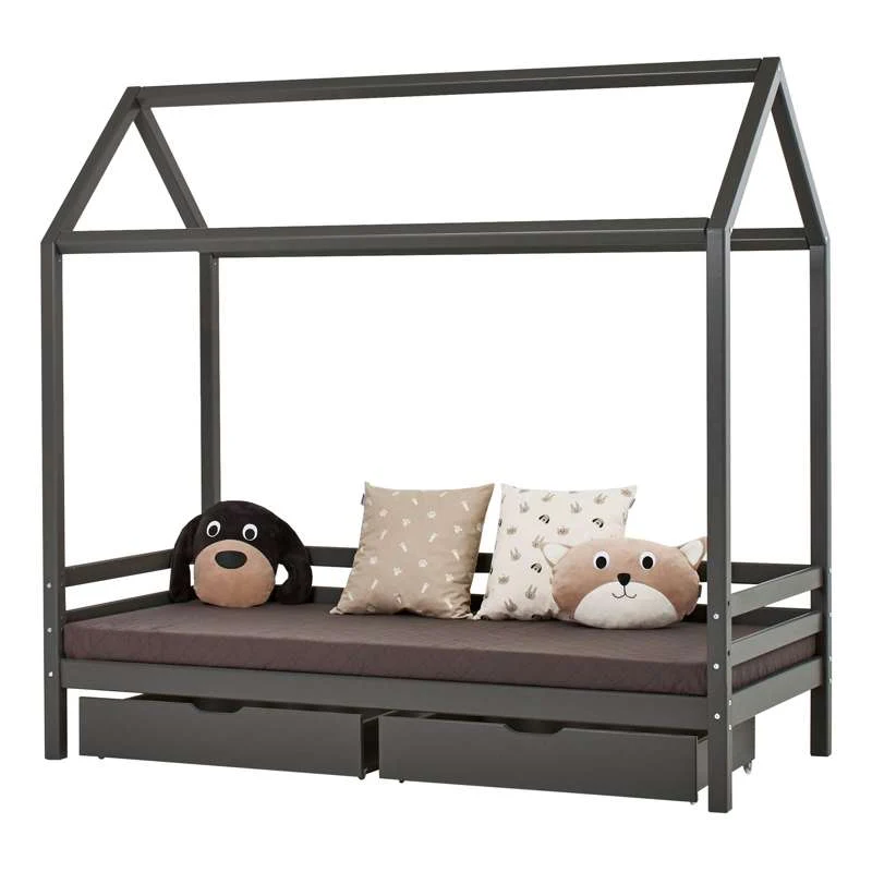 Hoppekids ECO Dream - Husseng - 90x200cm - Dimljeni biser