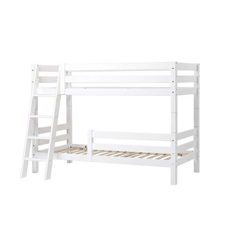 Hoppekids ECO Luxury - Krevet na kat 150 cm. - 90x200 cm. - Dva kreveta za spavanje - Kosi stubište - Fleksibilna podloga...