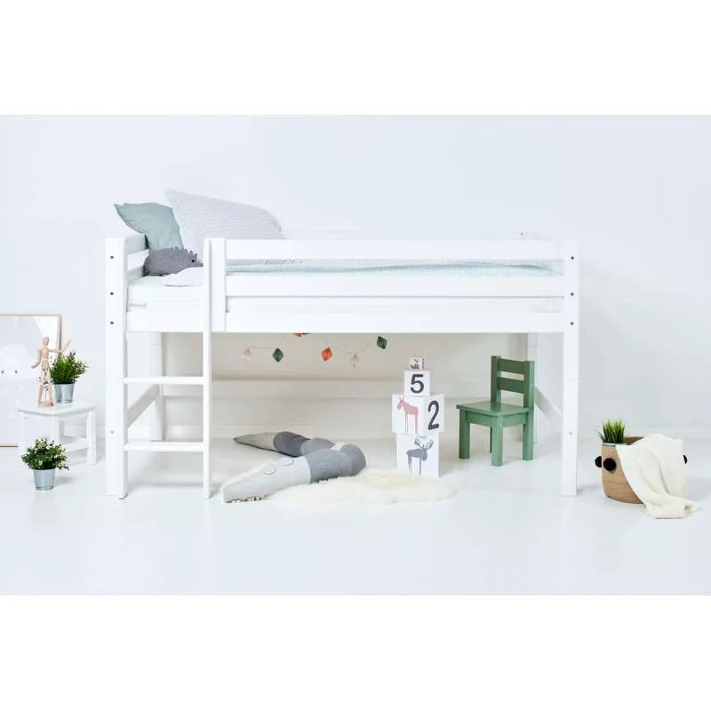 Hoppekids ECO Luxury - Poluvisoki modul - 120x200 cm. - Bijela