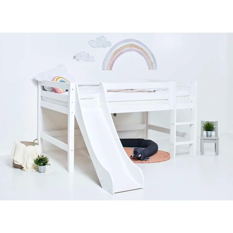 Hoppekids ECO Luxury - Poluvisoki modul - 120x200 cm. - Bijela
