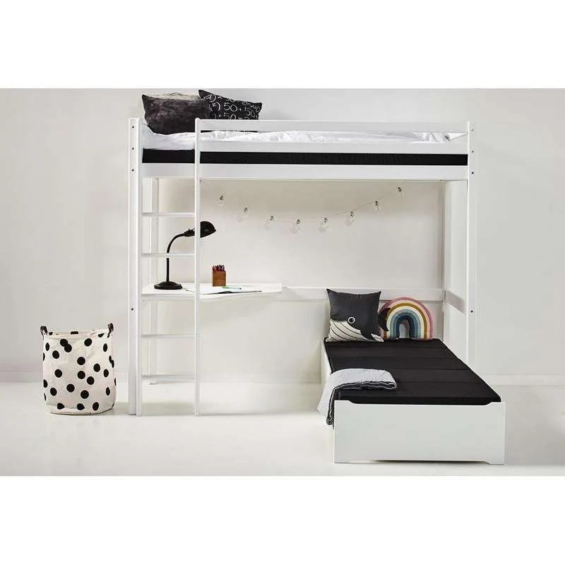 Hoppekids madrac za lounge modul - 80x200 cm. - 5-dijelni - Crna