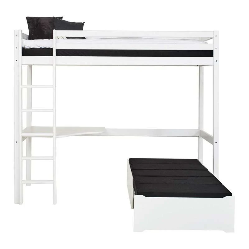 Hoppekids madrac za lounge modul - 80x200 cm. - 5-dijelni - Crna