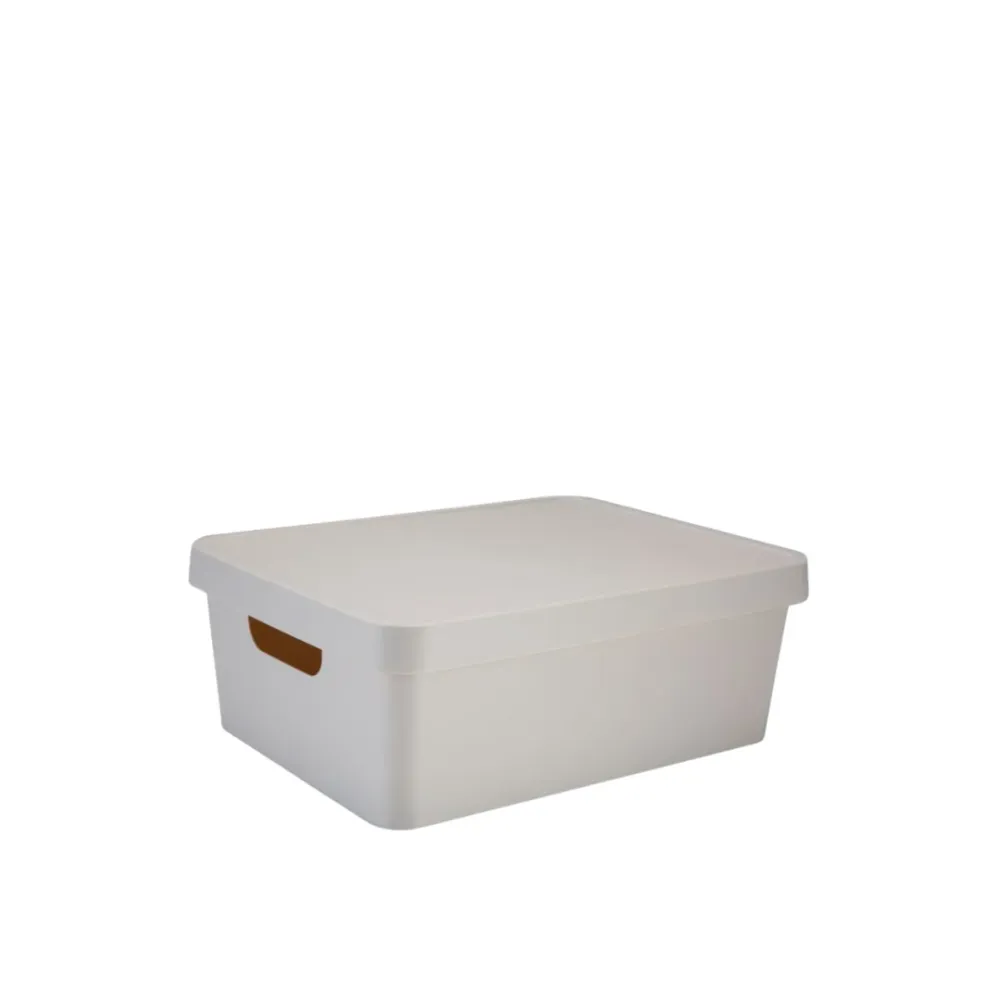 N&T Cavan Storage Box Lid 11L White