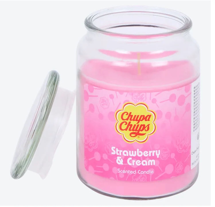 Chupa Chups mirisna svijeć 510g - Jagoda i krema