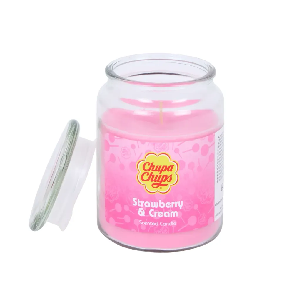 Chupa Chups mirisna svijeć 85g - Jagoda i krema