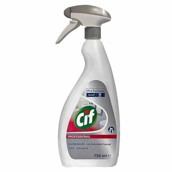 Detergent spuma pentru baie profesional, CIF 2 1, 750 ml