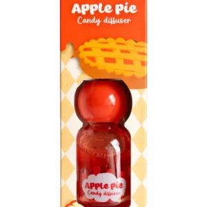 Difuzor mirisa Apple Pie Candy 50ml – Slatki miris pite od jabuka – Raspršivač mirisa za dom – Candy mirisni difuzor za so...