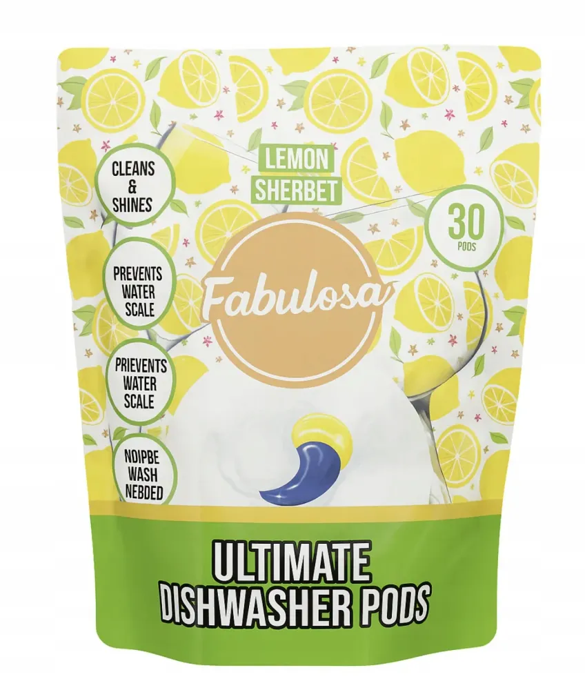 Fabulosa tablete za perilicu posuđ – 30 tableta, Limun Sherbet
