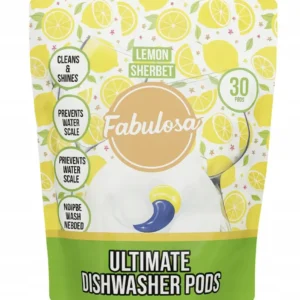 Fabulosa tablete za perilicu posuđ – 30 tableta, Limun Sherbet