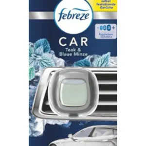 Febreze Car Air Freshener Teak & Blue Mint 2ml