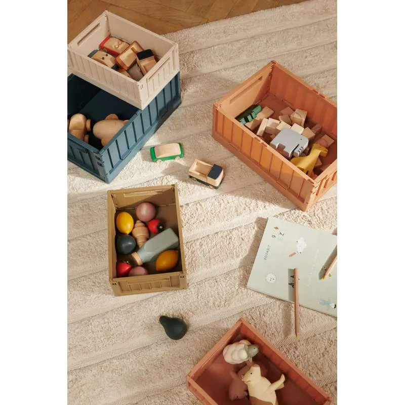 Liewood Weston Kutija za pohranu - Srednja - 2-kom - Plavi kit