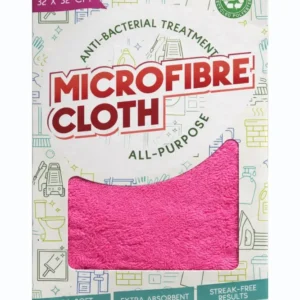 Mikrofiber krpa 32x32 cm – Antibakterijska – Roza krpa za čišćenje – Savršena za Pink Stuff i TikTok čišćenje