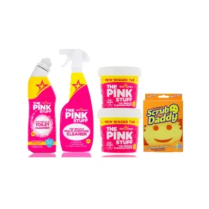 Paket za čišćenje - 2x 850g pasta, scrub daddy, sredstvo za čišćenje WC- i univerzalno sredstvo za čišćenje