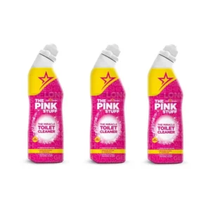 Pink Stuff - 3x 750 ml - Čudesni toaletni čistač - Čudesno sredstvo za čišćenje - Čudesni čistač
