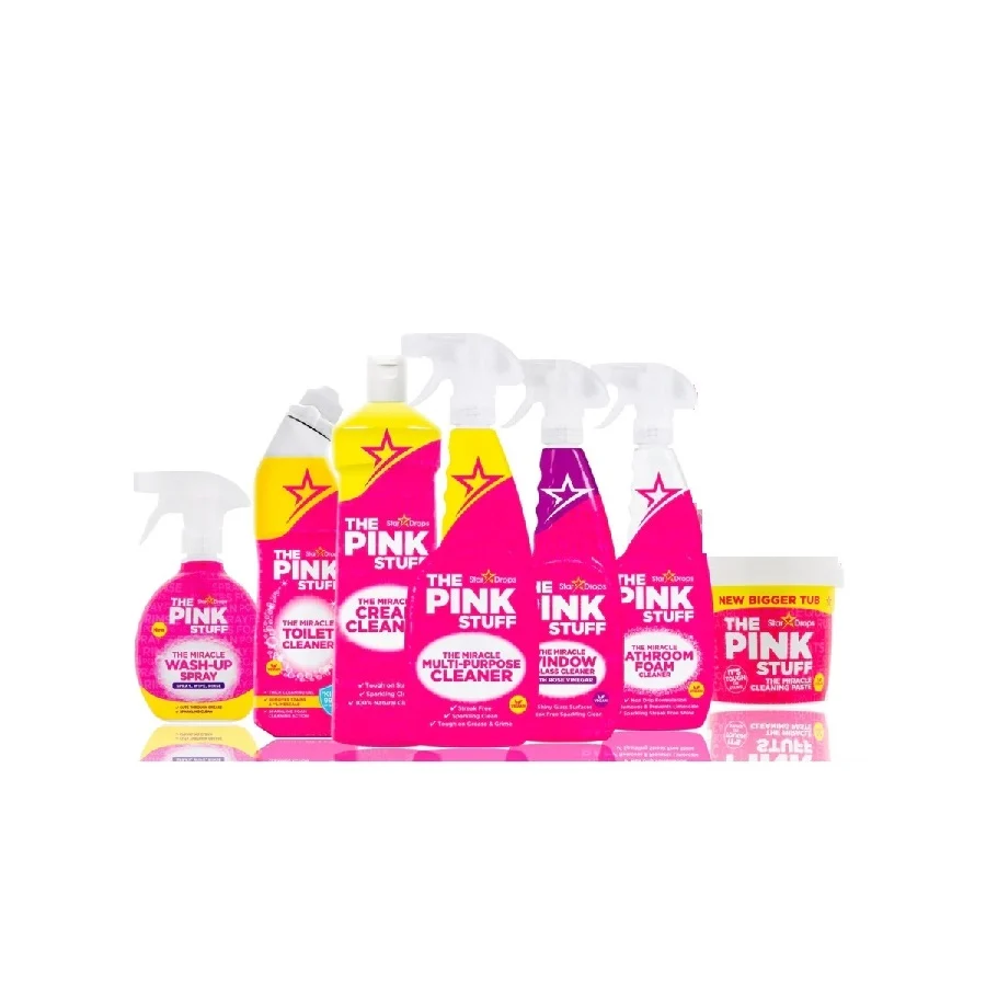 Pink Stuff kompletan set za čišćenje - snažno čišćenje za blistav dom