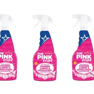Pink Stuff - Pjena za uklanjanje mrlja s tepiha i tapeciranog namještaja 500 ml - pakiranje od 3 komada