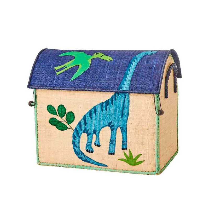 RICE Raffia skladišna kuć - Dinosaur - Mali