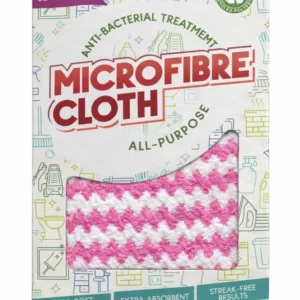 Roza mikrofiber krpa 32x32 cm antibakterijska – Višenamjenska krpa za čišćenje – Savršena za Pink Stuff, TikTok čišćenje,...