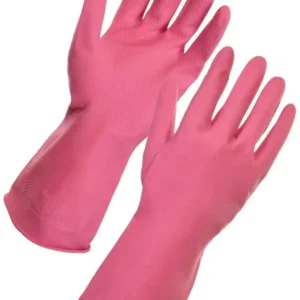 Roze višekratne rukavice za čišćenje (medium)