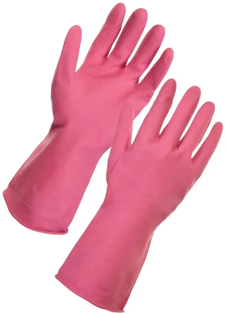Roze višekratne rukavice za čišćenje (medium)