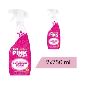 Stardrops Pink Stuff - Pjena za kupaonicu - Sredstvo za čišćenje kupaonice - 2 pakiranja