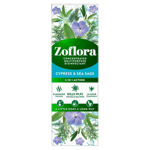 Zoflora koncentrat za čišćenje svega - Cypress & Sea Sage (120 ml)