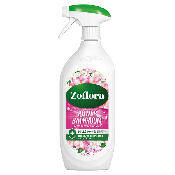Zoflora Power sredstvo za čišćenje kupaonice Freesia & Jasmine (800 ml)