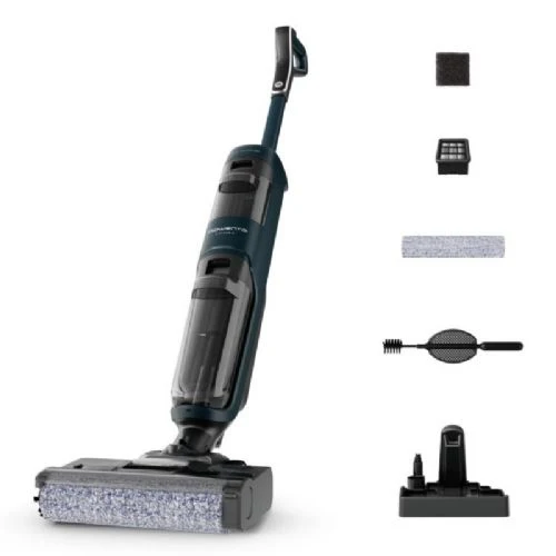 Brezžični pokončni sesalnik Rowenta X-Clean 2 GZ2251E0, mokro suho čiščenje 2 v 1, 35 min delovanja, samodejno čiščenje