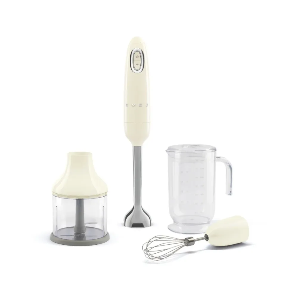 Cream Retro Hand Blender Accessories