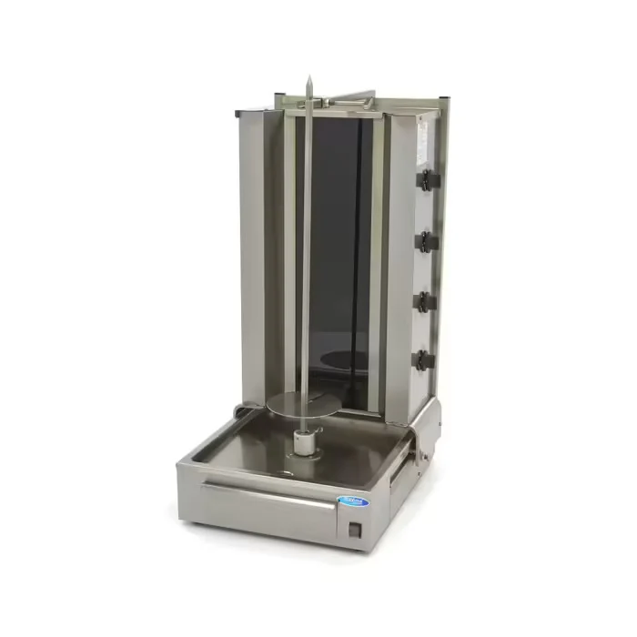 Električni žar za kebab - 4 gorilniki - 70kg mesa