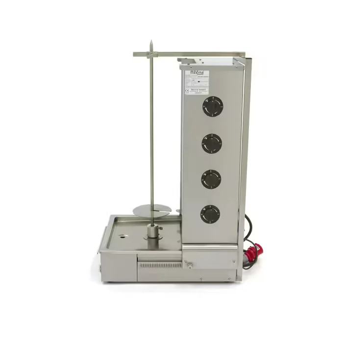 Električni žar za kebab - 4 gorilniki - 70kg mesa
