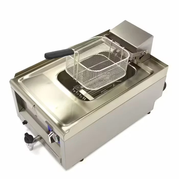 Friteza z odtočno pipo - 10L - 400V