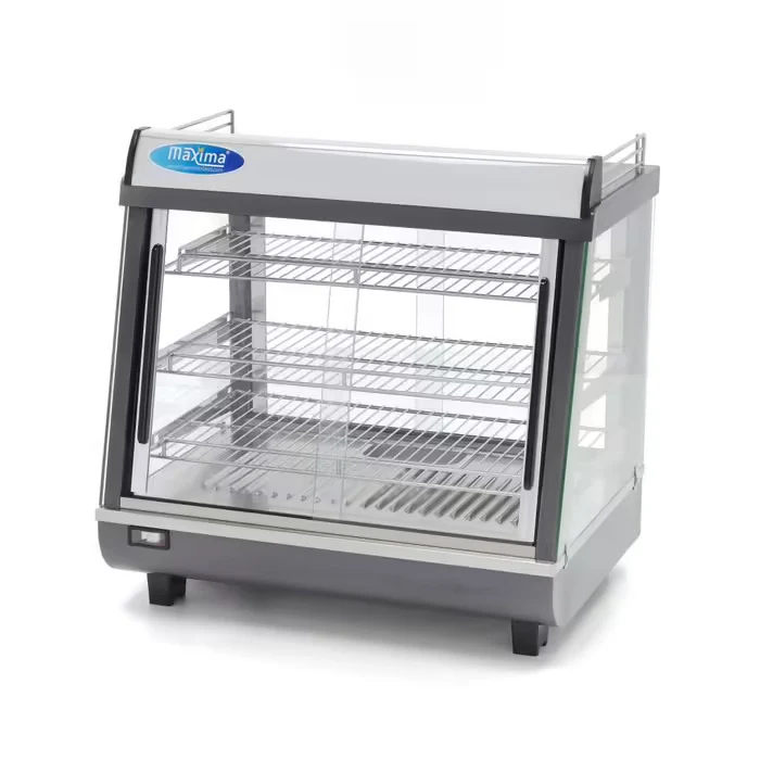 Grelna vitrina za hrano - 67,5cm - 3 police - 96L