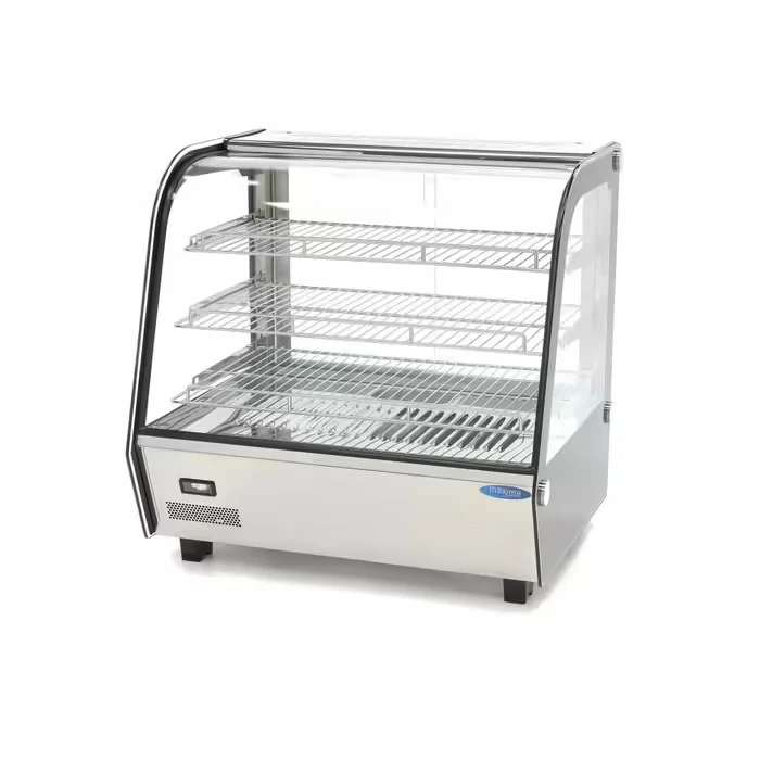 Grelna vitrina za hrano - 67,8cm - 3 police - 120L