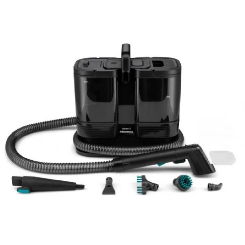 Hisense HSSC07A STEAM IQ parni čistač podova, 1500 W, 4 načina čišćenja, 2u1, crni