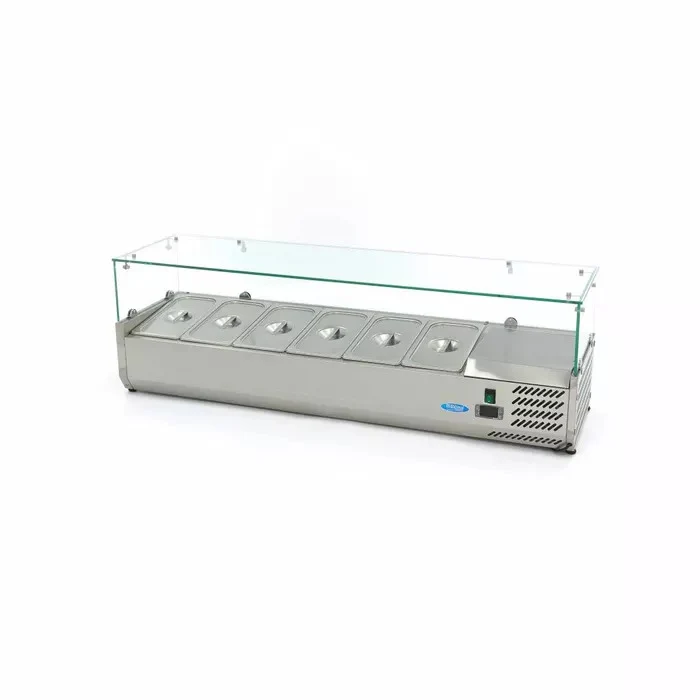 Hladilna vitrina - 140 cm - primerno za 6 x 1/3 GN