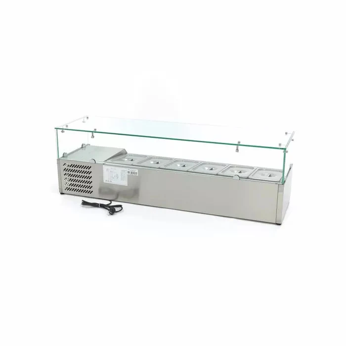 Hladilna vitrina - 140 cm - primerno za 6 x 1/3 GN