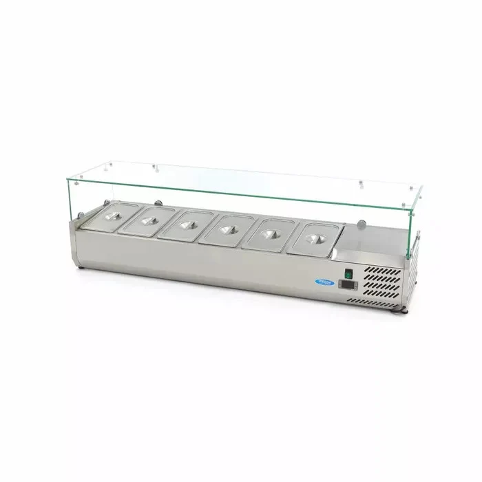 Hladilna vitrina - 150 cm - primerno za 6 x 1/3 GN