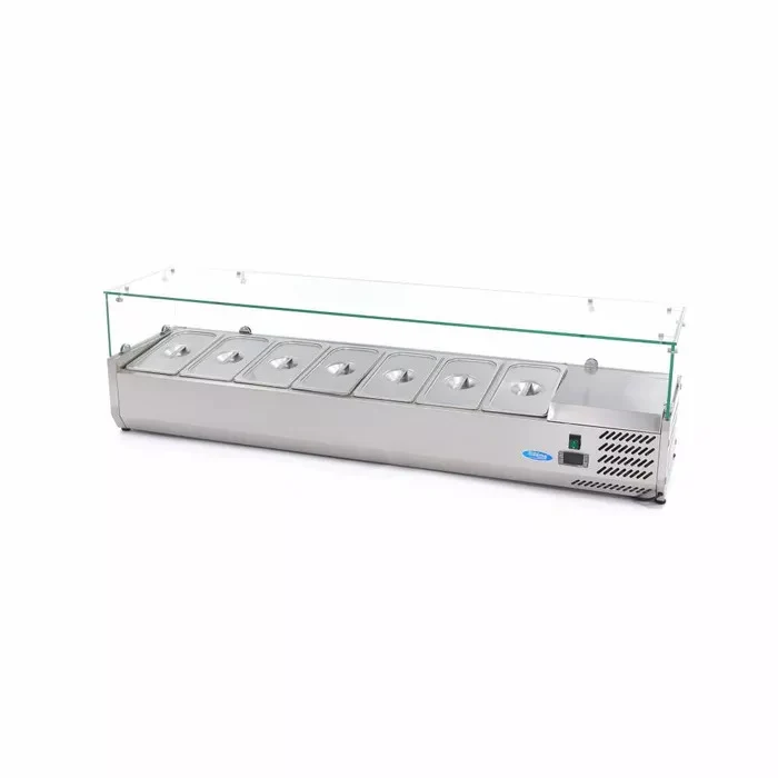 Hladilna vitrina - 160 cm - primerno za 7 x 1/3 GN