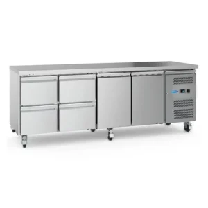 Hladilni pult - 223cm - 4 predali