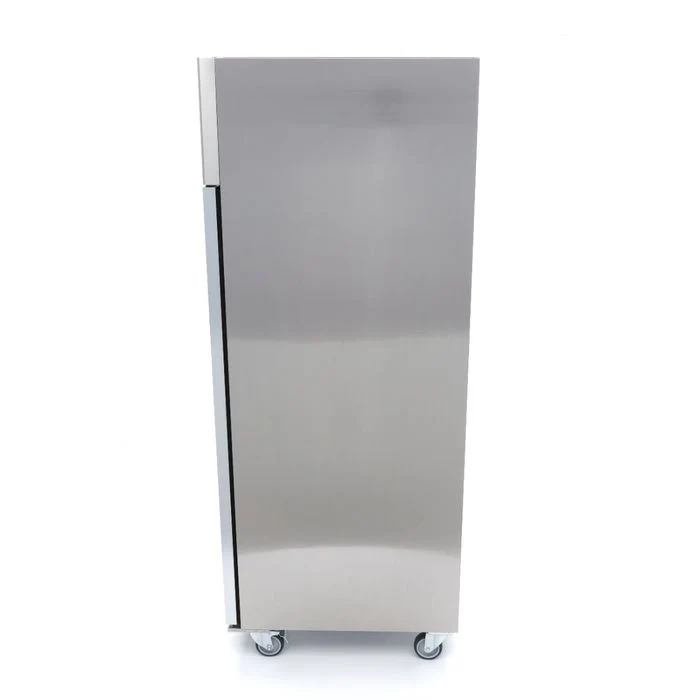Hladilnik - 1200L - 6 nastavljivih polic (2/1 GN) - inox - steklena vrata
