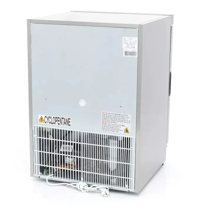 Hladilnik - 200L - inox - steklena vrata