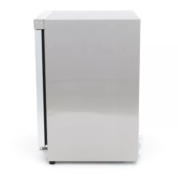 Hladilnik - 200L - inox - steklena vrata