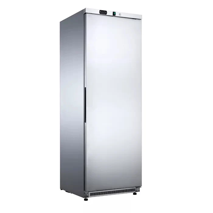 Hladilnik - 400L - 4 nastavljive police - inox