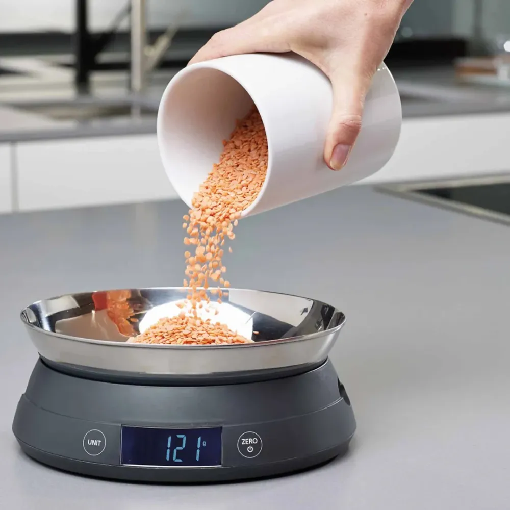 SwitchScale™ Grey Kitchen Scales