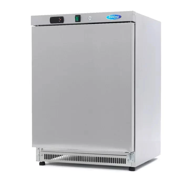 Zamrzovalnik - 200L - 2 fiksni polici - inox