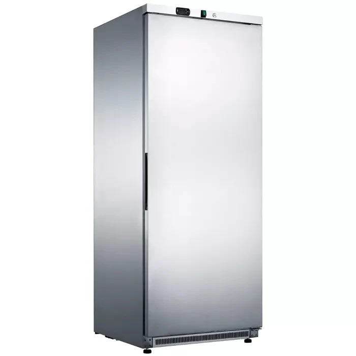 Zamrzovalnik - 600L - 6 fiksnih polic - inox
