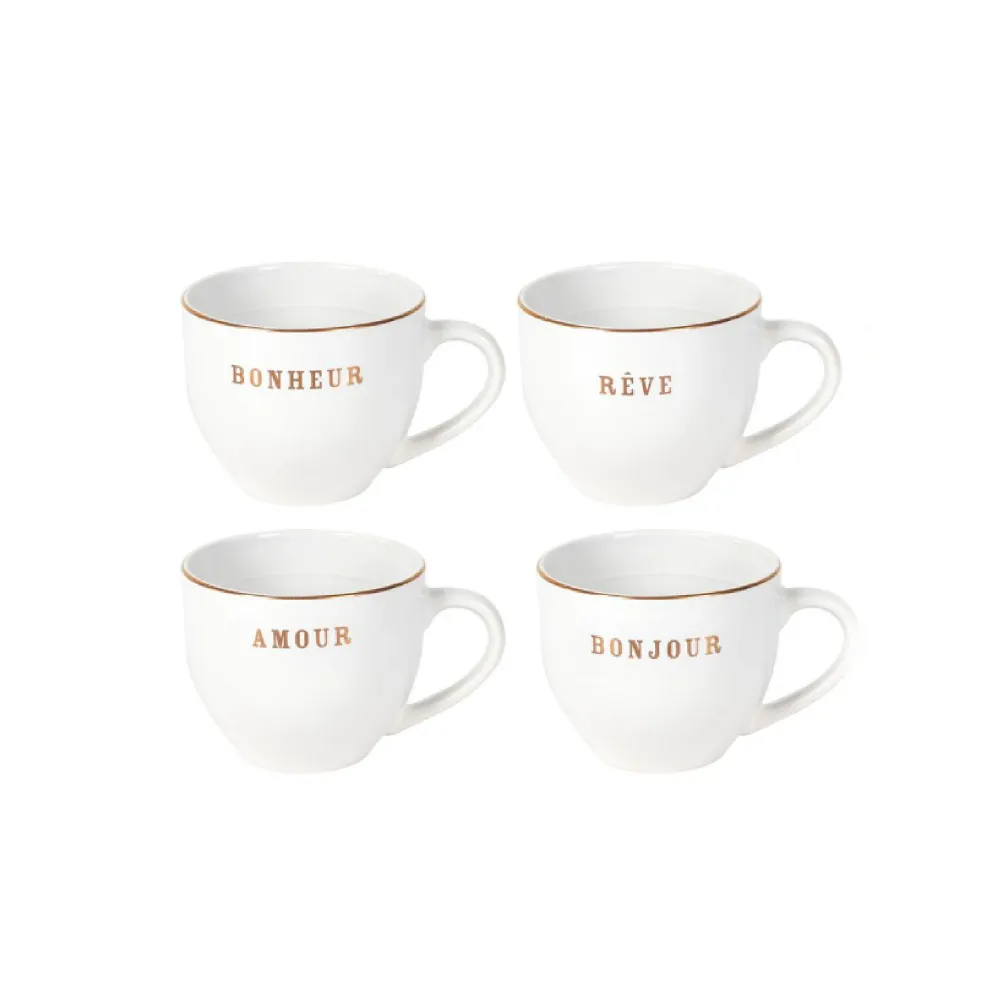 Šalica Bonjour - Amour - Reve - 300 ml – keramička šalica za bijelu kavu